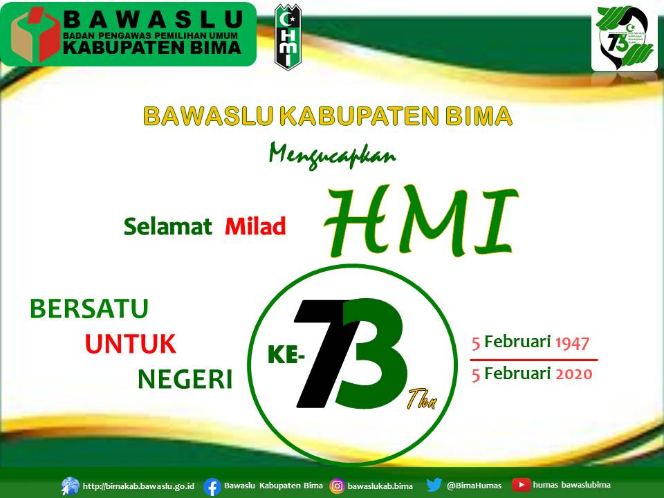 Selamat Milad HMI Ke-73