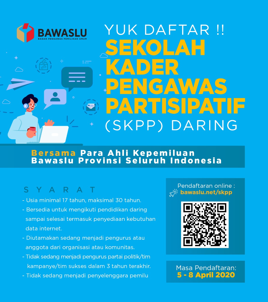 Info Rekrutmen SKPP Bawaslu