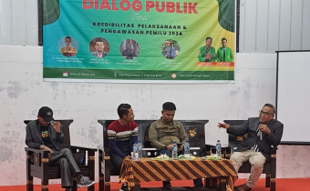 Dialog Publik, Bawaslu Pacu Semangat Mahasiswa Awasi Pemilu