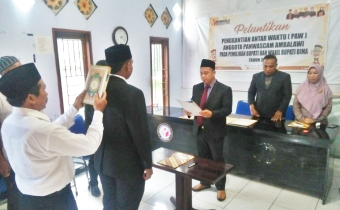 Aqil Dilantik, Ketua Bawaslu Tegaskan Jaga Integritas